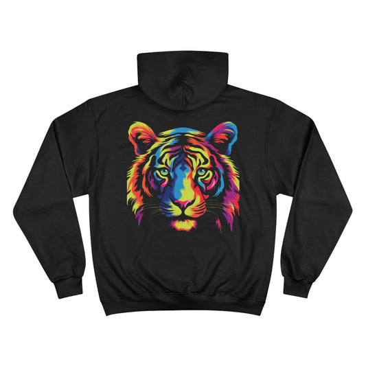 (Unisex) Modern Rainbow Tiger Hoodie